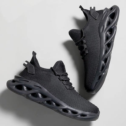 Men's Lightweight Breathable Mesh Sneakers for Outdoor Activities and Jogging